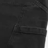 Tvättade svarta superbaggy målarjeans Tvättade svarta superbaggy målarjeans