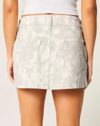 Twill Camo minikjol