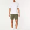 Twill Pull-On Shorts 7″ Twill Pull-On Shorts 7″