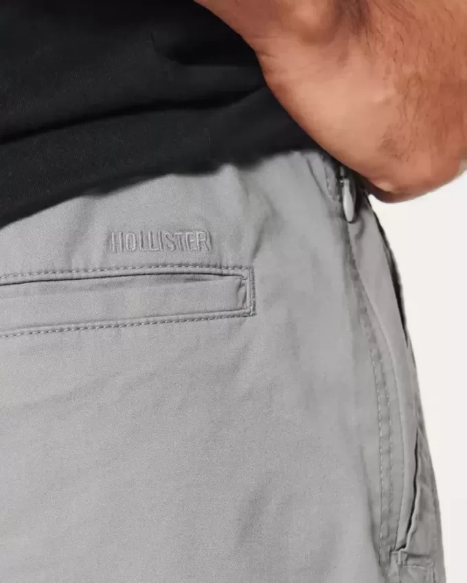 Twill Pull-On Shorts 7″ Twill Pull-On Shorts 7″