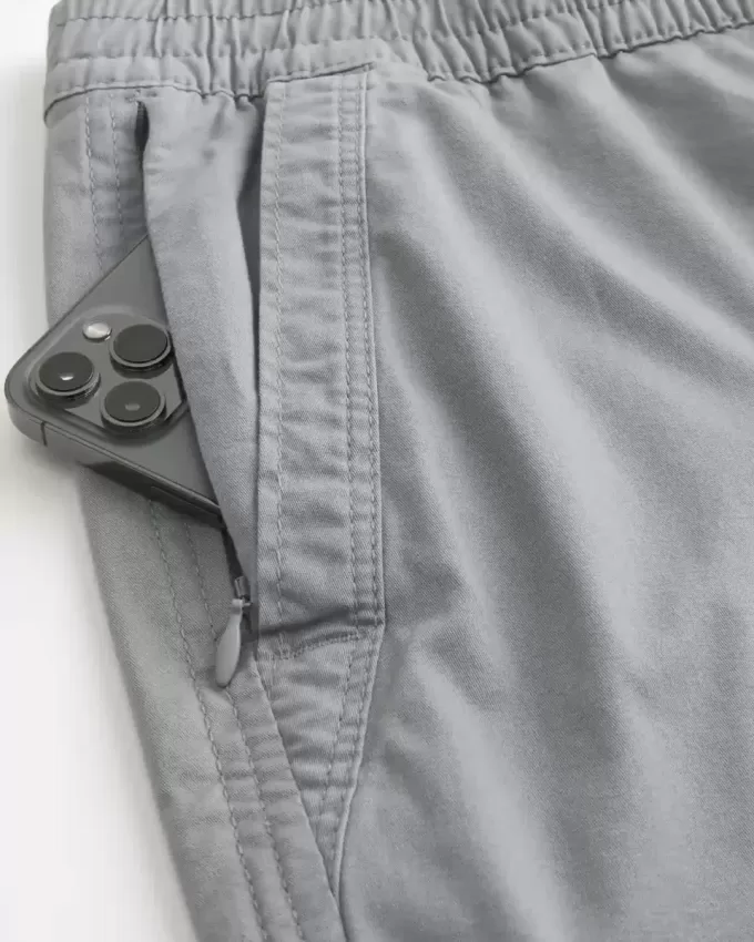 Twill Pull-On Shorts 7″ Twill Pull-On Shorts 7″