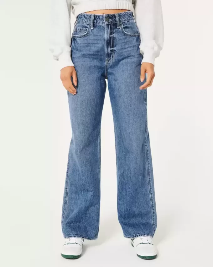Ultra High-Rise Medium Wash Baggy Jeans Ultra High-Rise Medium Wash Baggy Jeans