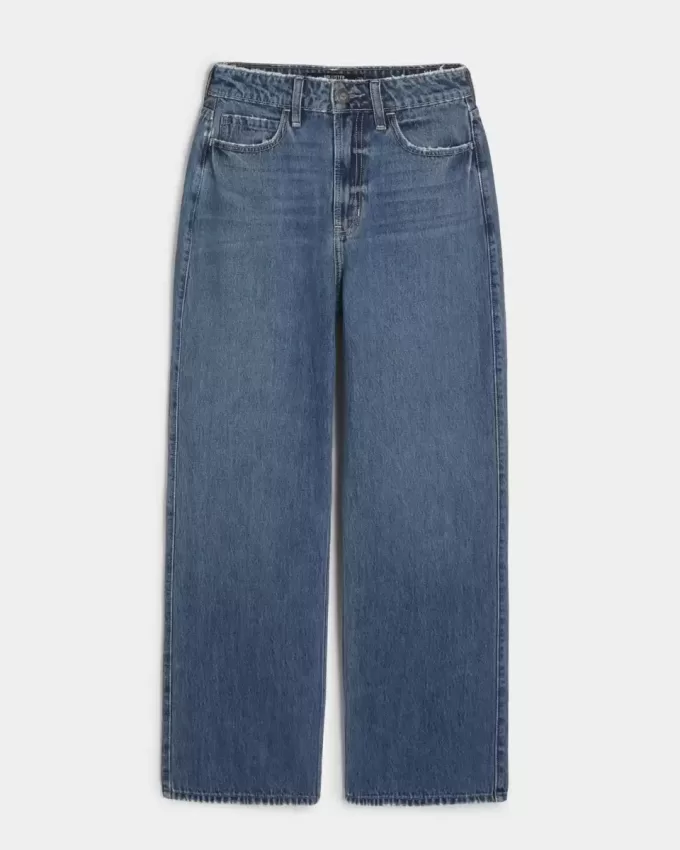 Ultra High-Rise Medium Wash Baggy Jeans Ultra High-Rise Medium Wash Baggy Jeans