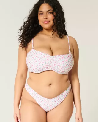 Uppnosig bikiniunderdel med höga ben