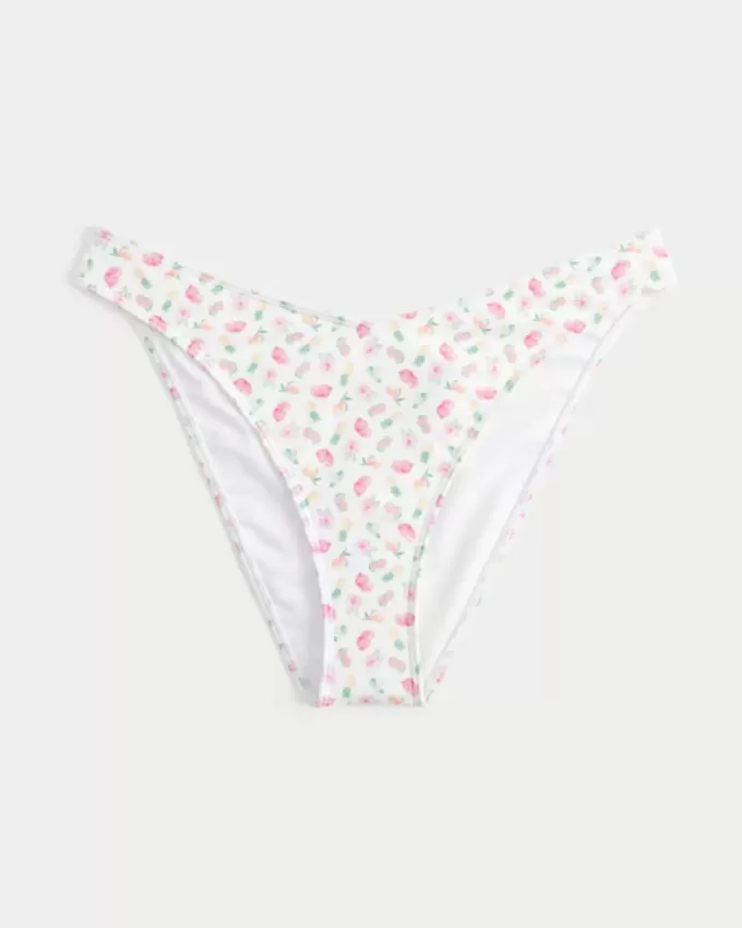 Uppnosig bikiniunderdel med höga ben