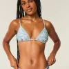 Utsmyckad Triangel Bikinitopp