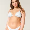 Utsmyckad Triangel Bikinitopp