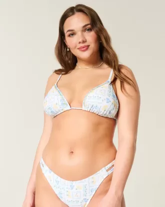 Utsmyckad Triangel Bikinitopp