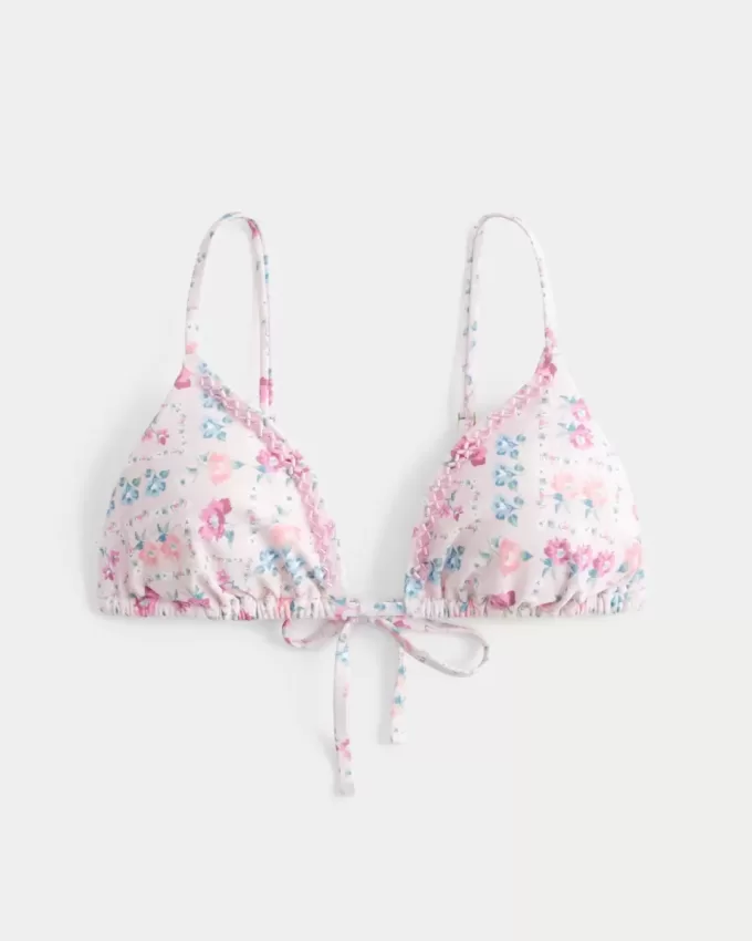 Utsmyckad Triangel Bikinitopp Utsmyckad Triangel Bikinitopp