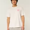 Överdimensionerad Arsenal grafisk t-shirt Överdimensionerad Arsenal grafisk t-shirt