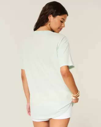 Överdimensionerad Fish Graphic Tee