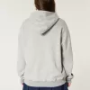 Överdimensionerad fotbollsgrafisk hoodie Överdimensionerad fotbollsgrafisk hoodie