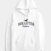 Överdimensionerad logografisk hoodie Överdimensionerad logografisk hoodie