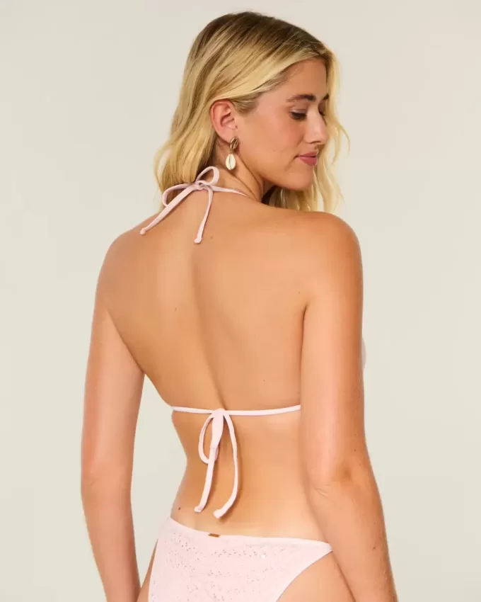 Virkad paljett Triangel Bikinitopp Virkad paljett Triangel Bikinitopp
