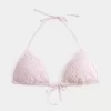 Virkad paljett Triangel Bikinitopp Virkad paljett Triangel Bikinitopp