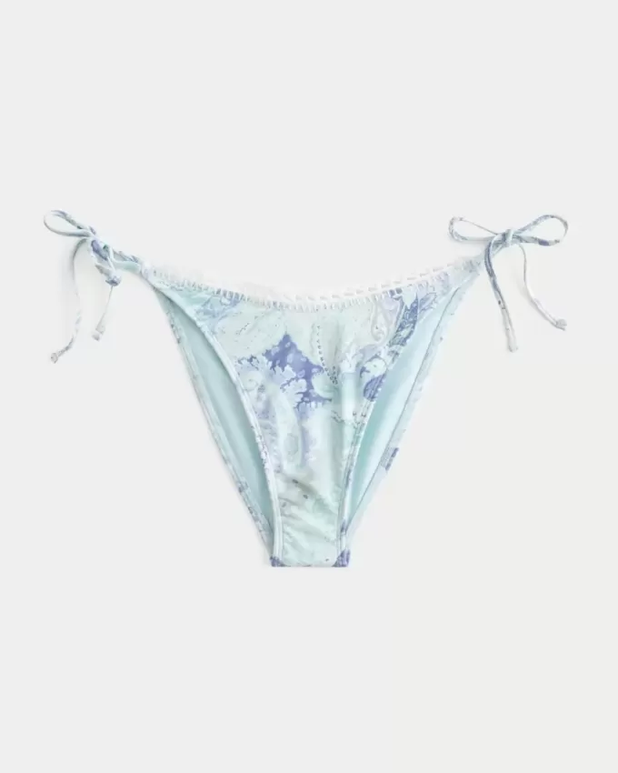 Virkad sidoknyt Fräck bikinibotten Virkad sidoknyt Fräck bikinibotten