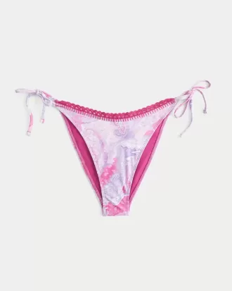 Virkad sidoknyt Fräck bikinibotten