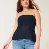 Virkad tröja Tube Top Virkad tröja Tube Top