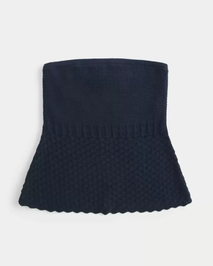 Virkad tröja Tube Top Virkad tröja Tube Top