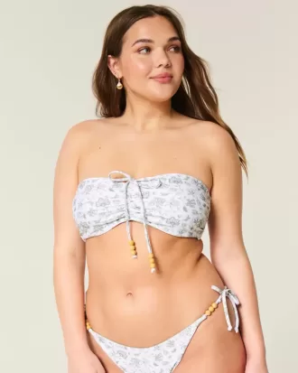 Vändbar Bandeau Bikinitopp