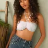 Vändbar Bandeau Bikinitopp