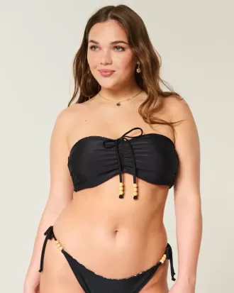 Vändbar Bandeau Bikinitopp