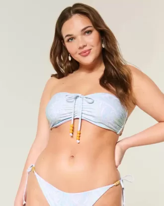 Vändbar Bandeau Bikinitopp