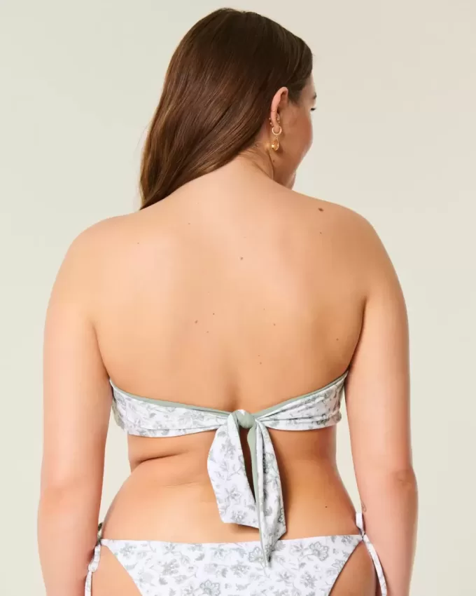 Vändbar Bandeau Bikinitopp