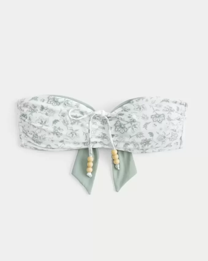 Vändbar Bandeau Bikinitopp