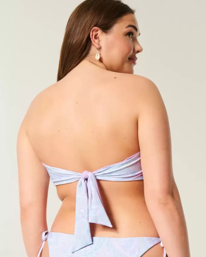 Vändbar Bandeau Bikinitopp