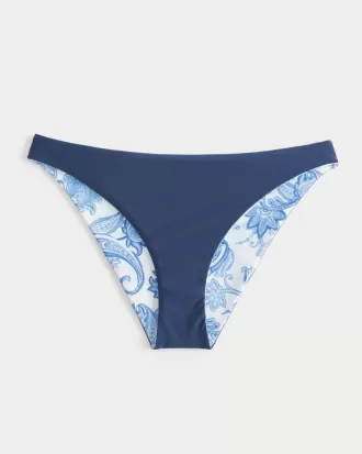 Vändbar Låg uppnosig bikinibotten