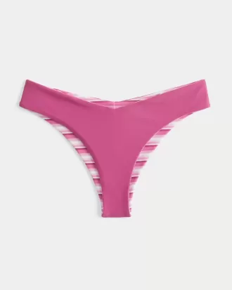 Vändbar V-midja Fräck bikinibotten