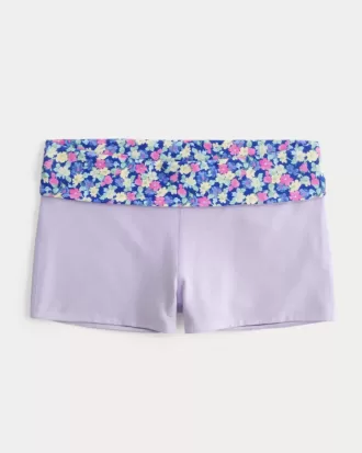 Vändbara stickade shorts