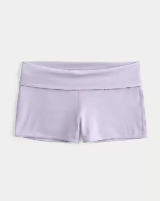Vändbara stickade shorts