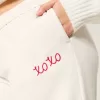 XOXO grafiska träningsbyxor med vida ben XOXO grafiska träningsbyxor med vida ben
