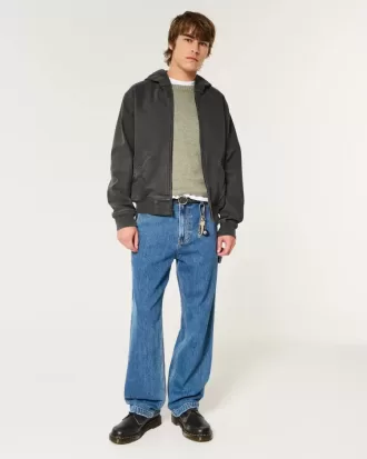 Zip-Up-jacka med huva