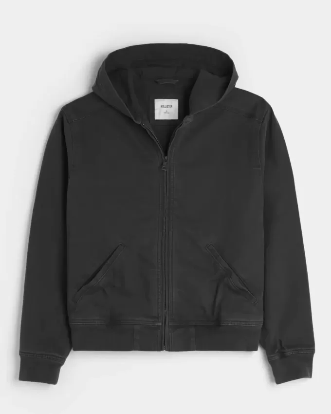 Zip-Up-jacka med huva Zip-Up-jacka med huva
