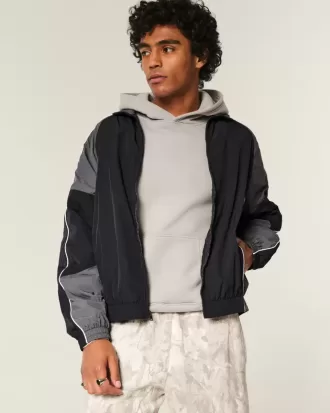 Zip-Up Windbreaker Jacka Zip-Up Windbreaker Jacka