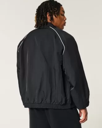Zip-Up Windbreaker Jacka