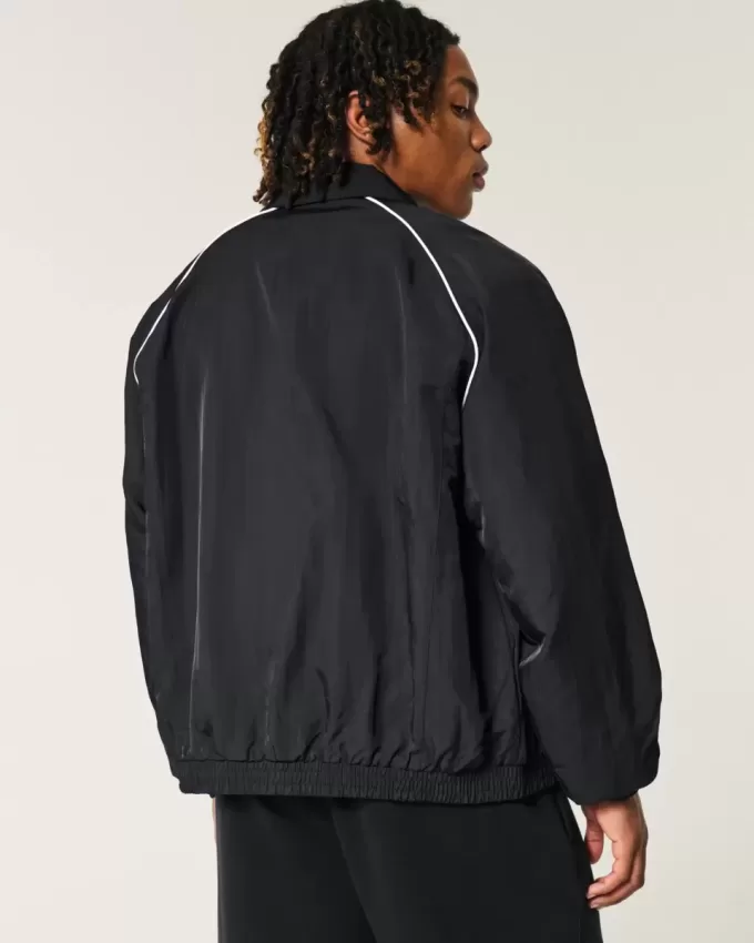 Zip-Up Windbreaker Jacka Zip-Up Windbreaker Jacka