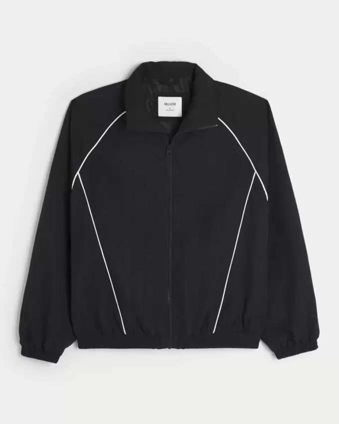 Zip-Up Windbreaker Jacka Zip-Up Windbreaker Jacka
