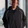 Zip-Up Windbreaker Jacka Zip-Up Windbreaker Jacka